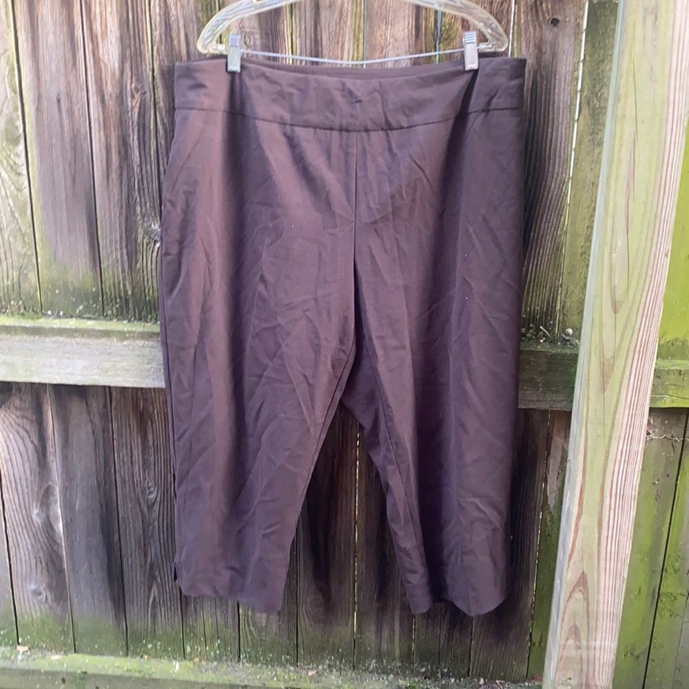 Brown capris sz. 18 W